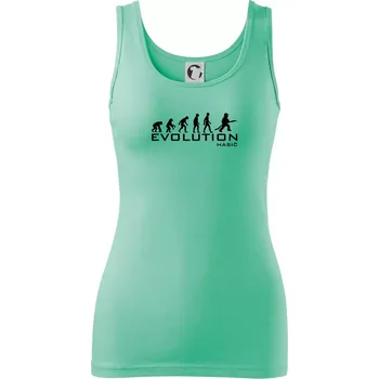 Dámské tričko Evolution Hasič - Dámské tílko - XL ( Mátová )