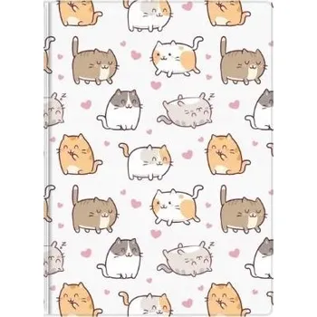 Blok Notes A6 linkovaný - koťátka