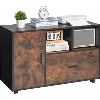 Koupelnový nábytek VEVOR Skříňka na dokumenty 93x40x63,5 cm, Kancelářská skříňka se Šuplík a zámkem