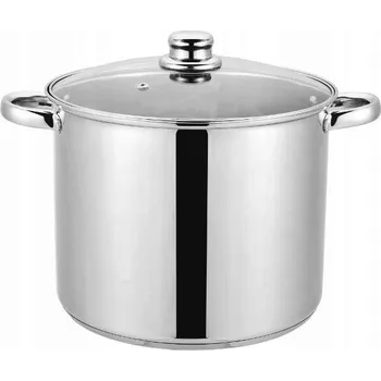 Hrnec Vysoký Hrnec, nerezový, na bigos, polévky, vývar, 9 l