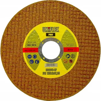 Řezný kotouč Řezný kotouč na kov / INOX 125x1x22 PRO UNIFLEX 12413