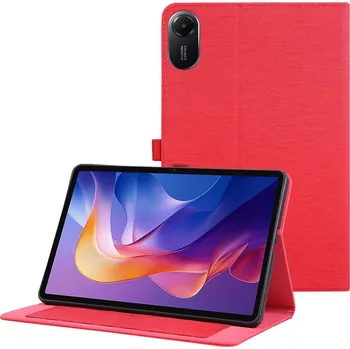Pouzdro na tablet VSECHNONAMOBIL 117234 FABRIC Zaklápěcí kryt pro Xiaomi Redmi Pad 2 červený