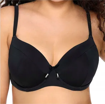 Podprsenka AVA Podprsenka plavková vyztužená horní díl plavek SK 13 černá 80F