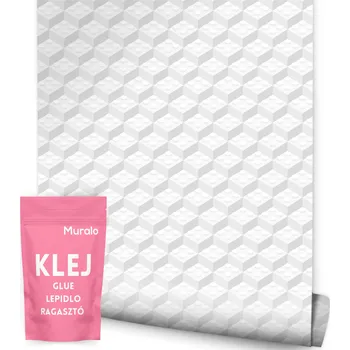 Fototapeta Tapeta na zeď do dětského pokoje BÍLÉ kostky Lego