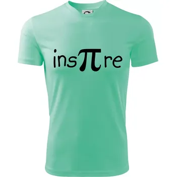 Chlapecké tričko Inspire matematika - Dětské triko sportovní (dresovina) - 146 cm/10 let ( Mátová )