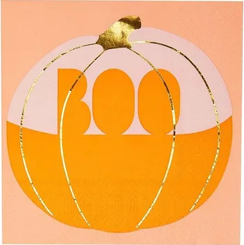 Papírový ubrousek Wrimes Cosmetics Ltd. Halloween Dýně "Pumpkin Brights" - Ubrousky luxusní papírové 33 cm 16 ks