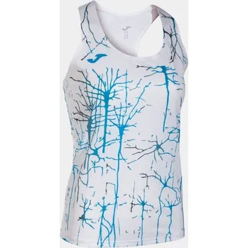 Dámské tričko Dámské/Dívčí sportovní tílko JOMA ELITE IX TANK TOP WHITE Velikost: 14 (XS), Barva: WHITE