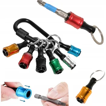 Vrták PŘÍVĚSEK DRŽÁK BITŮ DO ŠROUBOVÁKU UPEVNĚNÍ HOLDER DRŽÁK bitů