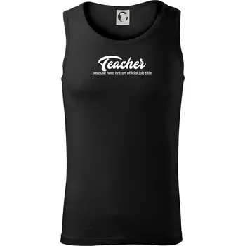 Teacher title - Tílko pánské Core - L ( Černá )