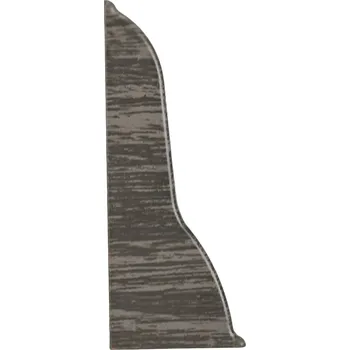 Podlahová lišta Levá koncovka k soklové liště 62mm PVC DUB MOŘSKÝ (Mořský dub)