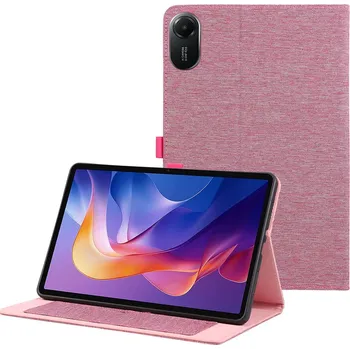 Pouzdro na tablet VSECHNONAMOBIL 117233 FABRIC Zaklápěcí kryt pro Xiaomi Redmi Pad 2 růžový
