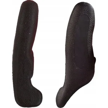 Rohy na řídítka Rohy AL+guma 12cm černé