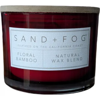 Svíčka Sójová vonná svíčka s květinovou vůní Sand + Fog