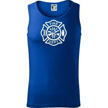 Fire dept. logo - Tílko pánské Core - XL ( Královská modrá )