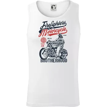 Firefighters Motorcycle - Tílko pánské Core - XL ( Bílá )
