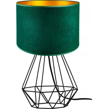 Lampička Stolní lampa Glimex Loft zelená, žlutá 60 W
