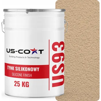 Fasádní barva SILIKONOVÁ OMÍTKA FASÁDNÍ BARVA BÉŽOVÁ F445 25KG STRUKTURA "BERÁNEK" ZRNO 2.0mm