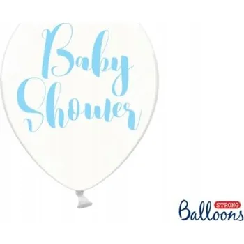 Balónek Balónky PartyDeco Baby Shower 30 cm, 6 kusů