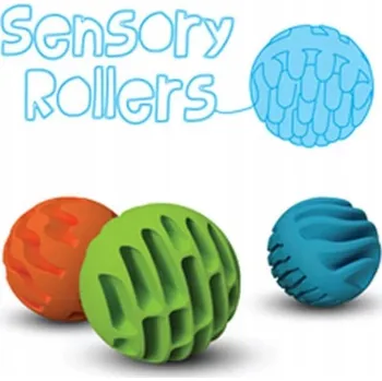 Senzorické koule Fat Brain Toys 3 ks