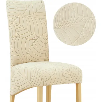 Potah na židli Béžový potah na židli