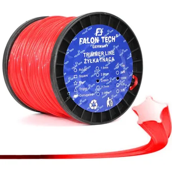 Žací struna Falon-Tech 2,4 mm 100 m hvězda
