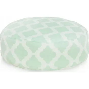 Taburet Zahradní podnožka NYLON dekorativní taburet MODRÁ