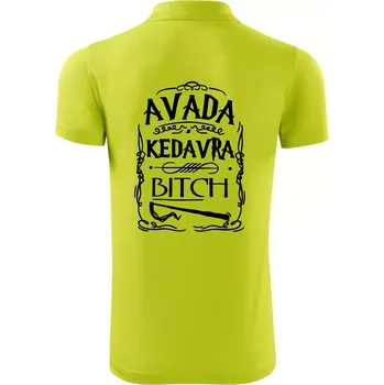 Pánská košile Harry - Avada Kedavra - Polokošile Victory sportovní (dresovina) - 3XL ( Limetková )