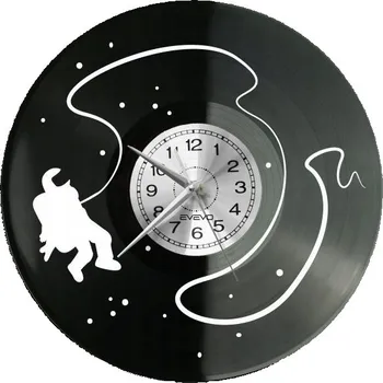 Hodiny Nástěnné hodiny Evevo černé 30 cm