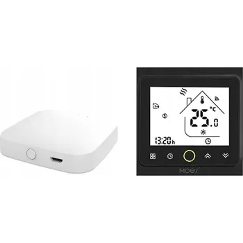 ZIGBEE TUYA LCD termostat 16A+GATEWAY HUB BRÁNA