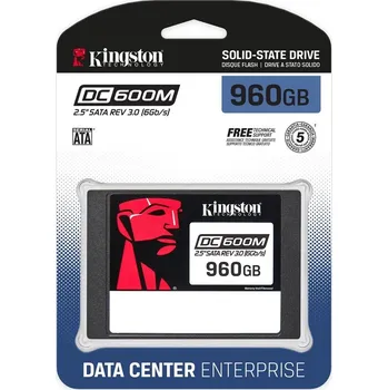 Interní pevný disk Disk 960GB SSD SATA 6Gbit Kingston DC600M SEDC600M/960G DWPD 1