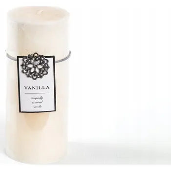 Svíčka Vonná parafínová svíčka Vůně vanilky Vonná svíčka ProjektDecor
