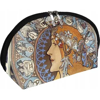 Kosmetická taška Kosmetická taštička Szyjemy Sztukę S uměleckým, vícebarevným designem