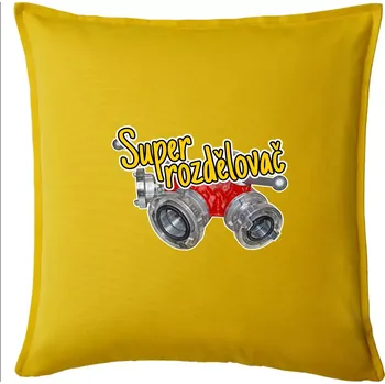 Polštář Super rozdělovač - Polštář 50x50 - 50x50 - Pouze potah ( Žlutá )