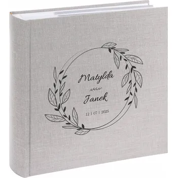 Fotoalbum GOLDBUCH Svatební ALBUM NA FOTKY s personalizovaným potiskem obalu na 200 fotografií