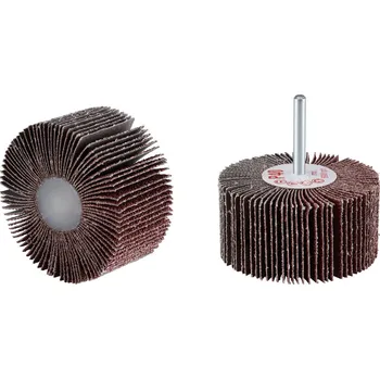 Rhodius 305648 RHODIUS FS, 10 kusů vějířové brusky 80 x 40 x 6,0 mm, Korn 40, Topline, pro nerezovou ocel, ocel, dřevo 10 ks