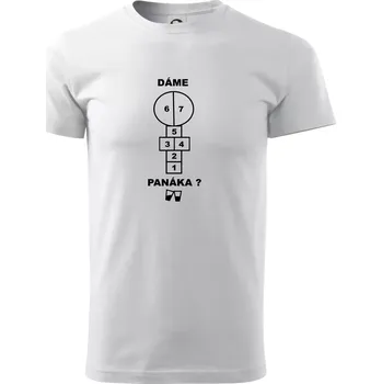Pánské tričko Dáme panáka? - Triko extra velké (5-8XL) - 6XL ( Bílá )