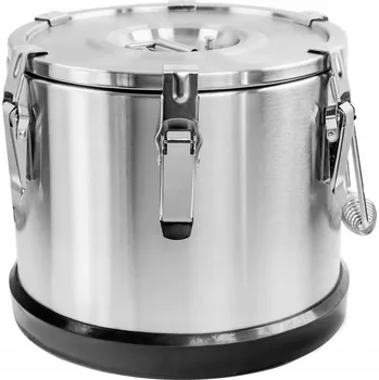 Termoska Gastronomická termoska na jídlo pro catering, 10 l, z nerezové oceli Mega-M