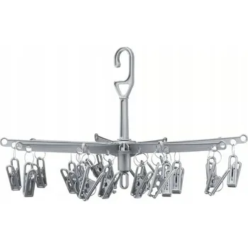 Věšák Šedý věšák s kolíčky Afra, 20 kolíčků JOTTA