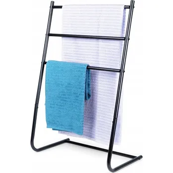 Držák na ručník Volně stojící hrazda Artemis černá