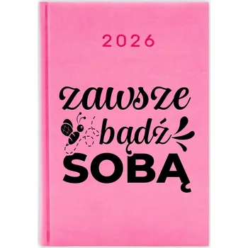 Kalendář Knižkový kalendář 2026 A5 růžový