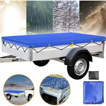 Krycí plachta Plochá plachta s lanem, zesílená 420D, pro přívěs Automobilová