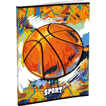 Blok Záznamová kniha A4, linkovaná, 96 listů – mix 16 motivů