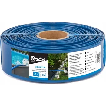 Zahradní hadice Plochá zahradní hadice AQUA - FLAT 1 1/2" - 10 m