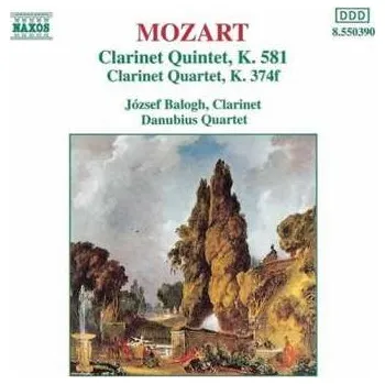 Zahraniční hudba CD Wolfgang Amadeus Mozart: Clarinet Quintet, K. 581 / Clarinet Quartet, K. 374f 1994