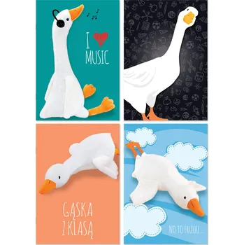 Sešit Sešit A5 s mřížkou – Husí Pipa DeltaGraphix – 32 listů