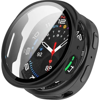 VSECHNONAMOBIL 115085 PC FULL COVER Plastový kryt se sklem pro Samsung Galaxy Watch8 40mm černý