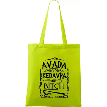 Harry - Avada Kedavra - Taška bavlněná - 42 x 38 cm ( Limetková )