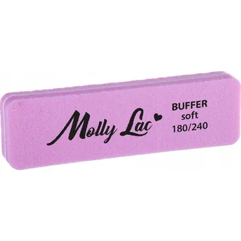 Oboustranná leštička na nehty Pilník Mini Buffer Rovný, zrnitost 180/240