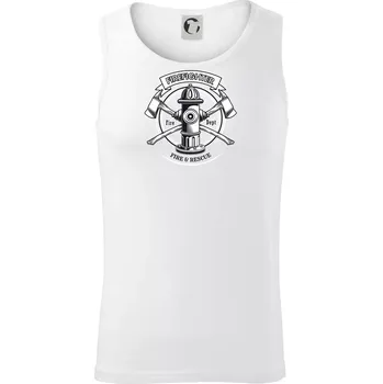 Pánské termoprádlo Firefighter logo Fire and rescue - Tílko pánské Core - S ( Bílá )