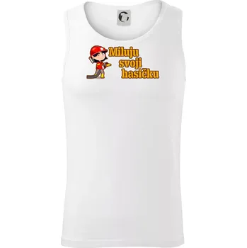 Miluju svoji hasičku - Tílko pánské Core - XL ( Bílá )